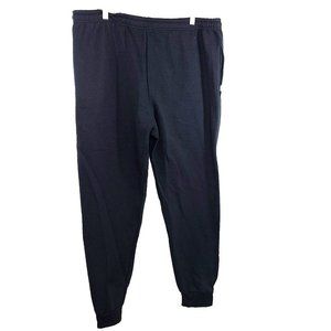 Russell Athletic Mens Sweatpants Joggers Size XL Black Gym Sports Comfort Soft